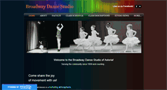 Desktop Screenshot of broadwaydanceofastoria.com